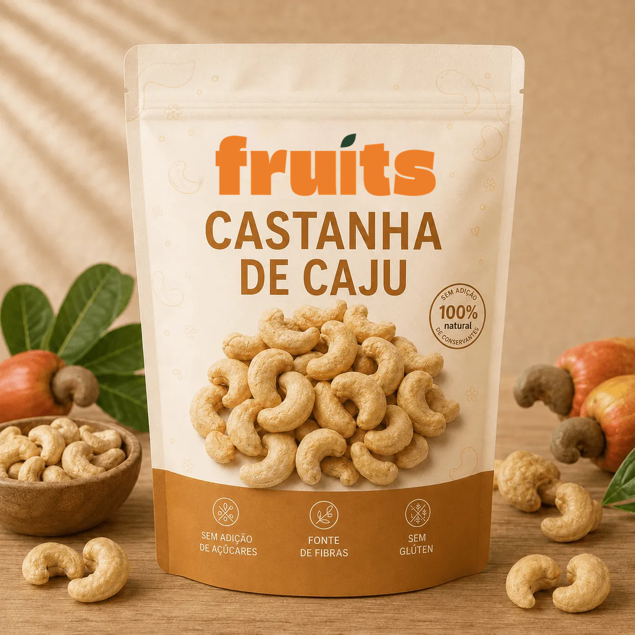 Castanha de Cajú Super Crocante